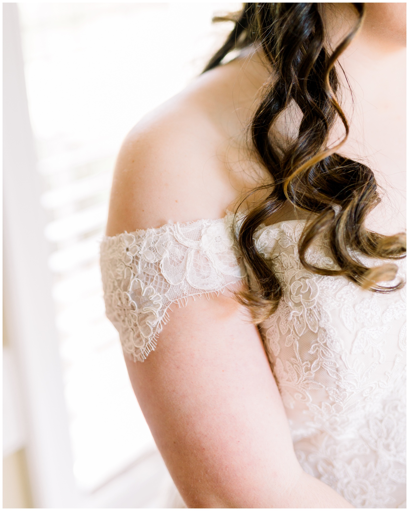 lace detail on wedding dress, Atlanta GA wedding photographer